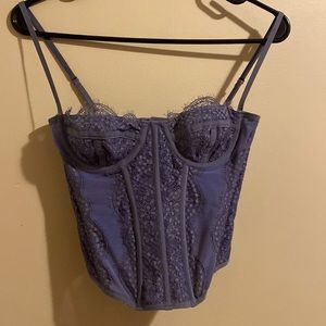 UO Out from Under Modern Love Lace Corset